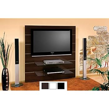 Unbekannt TV Wand Paneel Element weiß hochglanz mit TV Halterung