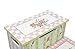 Teamson Girls Step Stool with Storage- Crackled Rose Room Collection