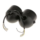 Phenovo Universal Black Custom Retro Motorcycle Headlight Front Light Bulb Kit RS.3820 (54.00% Off) - Amazon