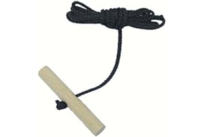 JOHANN HASLBERGER Looping-Lu Schlittenseil mit Holzgriff aus Buchenholz 1 Zugseil