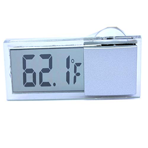 Preisvergleich Produktbild Konesky Digital Fensterthermometer LCD Auto Temperaturmessgerät Fahrzeug Stick-on Wetterstation