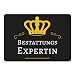 Produktbild Mousepad Bestattungs Expertin schwarz
