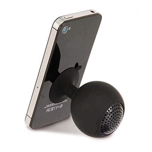 Ewent eStand Speaker e Stand Portatile per Smartphone e Tablet, Nero