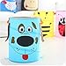 Produktbild myvovo)Niedlichen Cartoon Lagerung Eimer Spielzeug Vorratsbehälter Box Klappschaufel Wäschekammer Korb für Tuch 40 * 50 cm