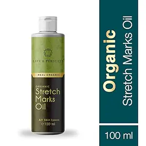 Life & Pursuits Organic Stretch Mark Oil For Pregnancy Stretch Marks (100ml)