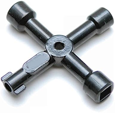 3xRolson 22460 Four Way Service Utility Key