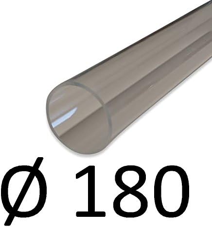 2 m clear ACRYLIC plastic Tubes (Different diameters Available) (Ø180 - 250 mm + 1750 mm)