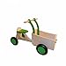 Produktbild Van Dijk Toys houten Bakfiets limegroen