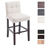 Durch die bequeme Rückenlehne und die Fußstütze bietet dieser Barstuhl einen hohen Sitzkomfort. Das Modell lässt sich durch das schlichte Design harmonisch in verschiedenste Einrichtungsstile integrieren.