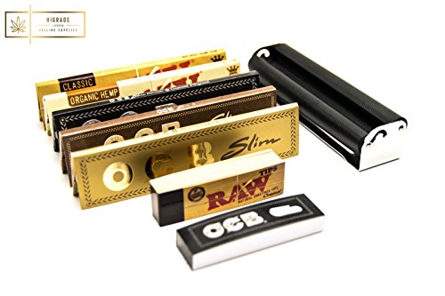 King Size Rolling Machine mit 5 King Size Rolling Papers und 2 Broschüren von Rolling Papers - 6