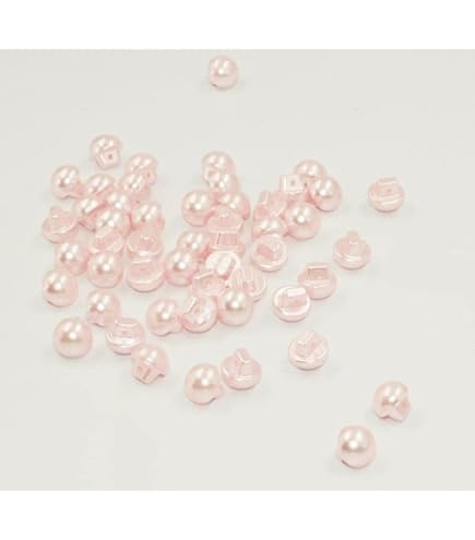 10 PZ 20/25/30mm Bottoni Perla Rotondi Grandi in Oro per Cucire Bottoni Perla per Cardigan Bottone con Gambo Perla Bianco