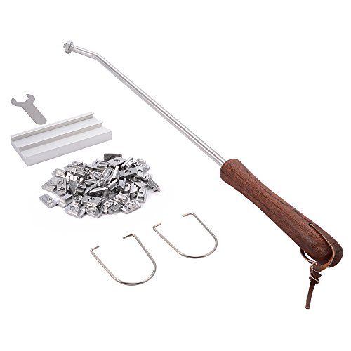 XCSOURCE® BBQ Fleisch Branding Eisen Barbecue Grill Branding Fleisch Steak Burger Werkzeuge mit 55stk Wechselbare Alphabet HS857 - 2