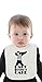 Price comparison product image Elvis Presley Baby I Don't Care Organic Baby Bib With Ties Medium