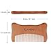 Rovtop Beard Brush and Comb for Men, Boar Bristles Beard Brush and 1 Comb for Hair and Beard Styling