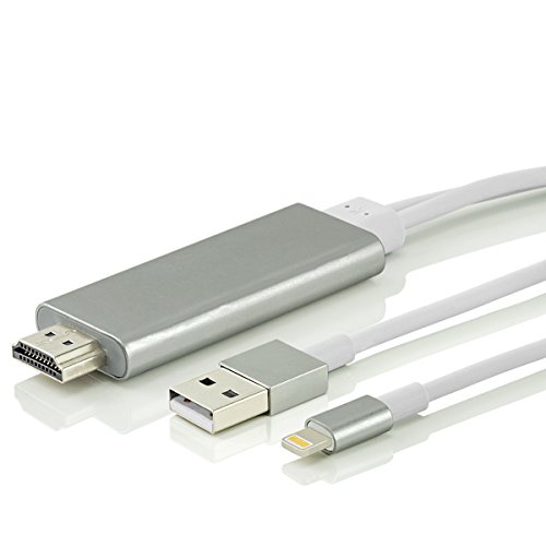 8-Pin HDTV AirPlay Adapter-Kabel für iPhone 5, 5S, 5C, SE, 6, 6 Plus, 6S, 6S Plus, 7, 7 Plus - 2