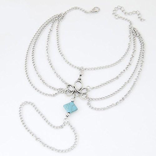 GYJUN Anklet/Bracelet Others Unique Design Fashion Alloy Resin Silver Blue Women's Jewelry 1pc , one size