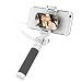Produktbild iPhone 7 Plus Selfie Stick, ROCK Großer Spiegel Ausfahrbar Selfie Stange [iPhone Lightning Stecker][24.5 bis 90CM] für iPhone 8 7 6s 6 Plus und iPhone 5s 5 (Schwarz)