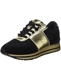 Calvin Klein Tanya Suede/Nylon/Metal Smooth, Zapatillas Para Mujer
