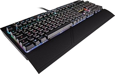 Corsair STRAFE RGB MK.2 SILENT Clavier Mécanique Gaming (Cherry MX Silent, Rétro-Éclairage RGB Multicolore, AZERTY) Noir