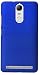 LENOVO K6 POWER RUBBERIZED MATTE FINISH HARD BACK Cover by FIRETALK - BLUE RS.225.00