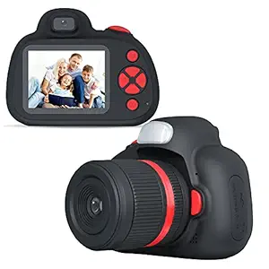 MOREXIMI Kids Camera,HD Digital Camera for Kids,Birthday Gifts Electronics Toys for Girls and Boys,2.4 inch IPS Screen Video Camcorder with Flash and 32G SD Card,for Photography