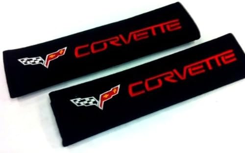 Corvette Seat Belt Cover Shoulder Pad Cushion (2 Pcs) by Corvette