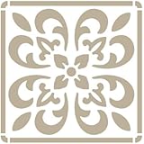 Stencil Deco Fondo 095 Baldosas 2 Capas Medidas Aproximadas