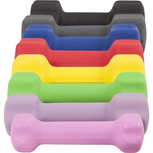 Gorilla Sports Gymnastikhantel Aerobic Hantel Set Neopren 1 – 10kg - 2