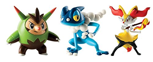 Pokémon T18524 – Pokémonfiguren, 3-er Set, assortiment - 4