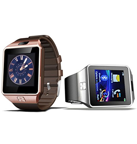 QIMAOO 1,56 Zoll Bluetooth Smartwatch DZ09 für Android Samsung Galaxy S6/S7/S8/iPhone 7 Plus/6/5 mit Kamera SIM SD card - 4
