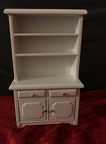 Preisvergleich Produktbild adam Puppenhaus Möbel, Küchenschrank, weiss, 1:12