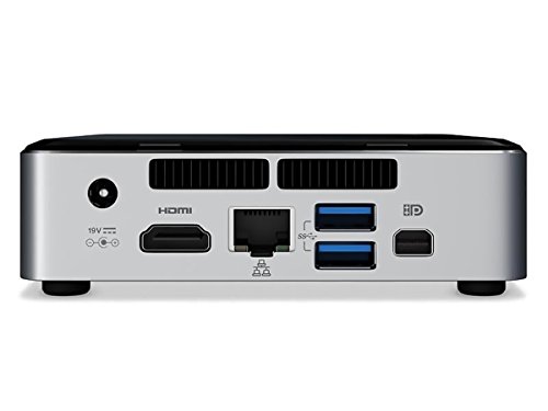 forceNUC | Intel-NUC6i5SYK | Intel Core i5-6260U | 8GB DDR4 | 256 GB SSD M.2 | Intel Iris Pro 540 Grafik | 7.1 Sound-Gigabit | LAN | Windows 10 Pro | Mini-PC | VESA-Monitor-Halterung - 3