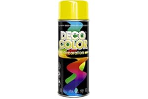 Deco Color DC Lackspray glänzend 400ml nach RAL freie Farbauswahl (gelb glanz RAL 1023)