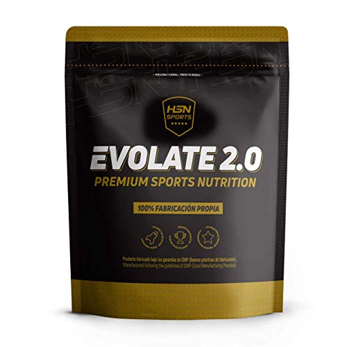 Whey Protein Isolate (WPI) de HSN Sports - Aislado de Proteína de Suero Evolate 2.0 - Sabor Chocolate - 2000 gr