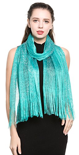 World of ShawlsScarf Wrap for Evening Dresses - Sheer Bridal Women's Scarves for Prom, Wedding, Party