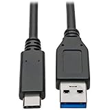 PremiumCord USB-C auf USB 3.0 Verbindungskabel 0, 5m, Datenkabel SuperSpeed bis zu 10Gbit/S, Schnellladung bis zu 3A, USB 3.1