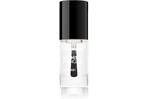 Glam'Up Paris - Vernis à Ongles - Ultra Brillance - Longue Tenue - Séchage Rapide - N°100 - Transparent Clair