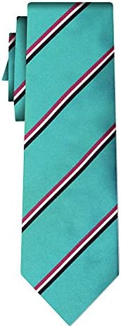striped silk tie