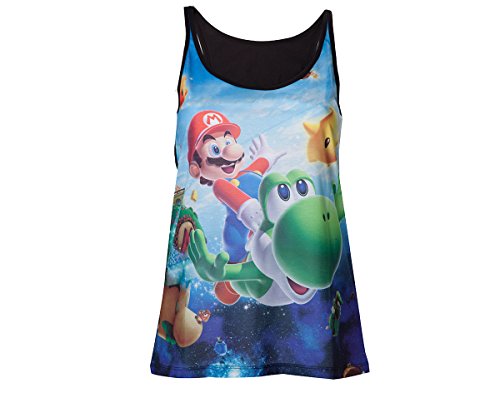 Preisvergleich Produktbild Nintendo Top (Damen) -XL- Super Mario Galaxy 2