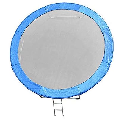 JUMP4FUN Coussin Universel de Rembourrage en Polyethylene pour Trampoline 8FT - 244cm - Bleu