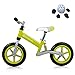 Produktbild YSH Balance Bike Kinder Sport Feder Stoßdämpfer Leichter Kohlenstoffstahl Rahmen Eva Rad  3-6 Jahre Alt / 80-120 cm,Green_Protective-Gear
