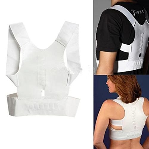 JIAHAO New Magnetic Posture Support Shoulder Corrector Body Back Pain Feel Young Belt Brace