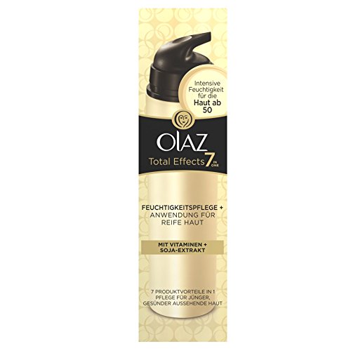 Olaz Total Effects 7-in-1 Feuchtigkeitspflege plus, Anwendung für reife Haut , 1er Pack (1 x 50 ml) - 4