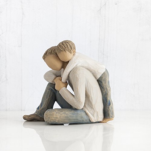 Enesco 27595 Willow Tree That’s My Dad Figurine, Resin, mehrfarbig, 11.5 x 7.5 x 10.5 cm - 2