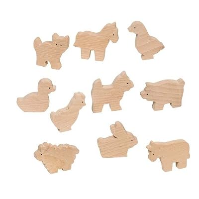 Goki Animaux de ferme en bois