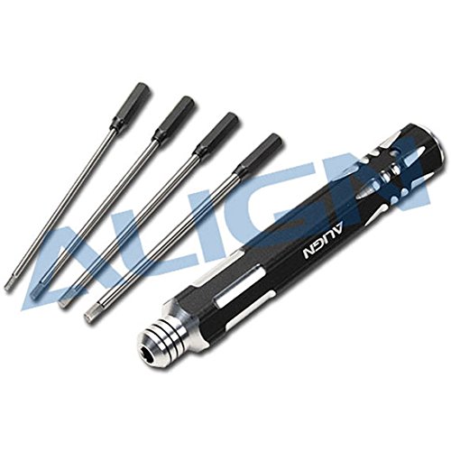 Preisvergleich Produktbild Align hot00003 bestimmen – Schraubendreher (20,7 cm, Aluminium, schwarz / silber)