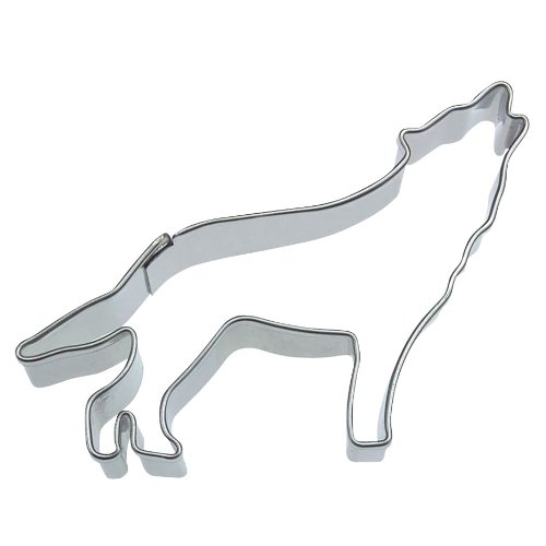 Städter Keksausstecher Wolf 6,5 cm Edelstahl
