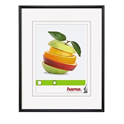 Hama - 66228 - Cadre en plastique "Sevilla", noir, 40 x 60 cm