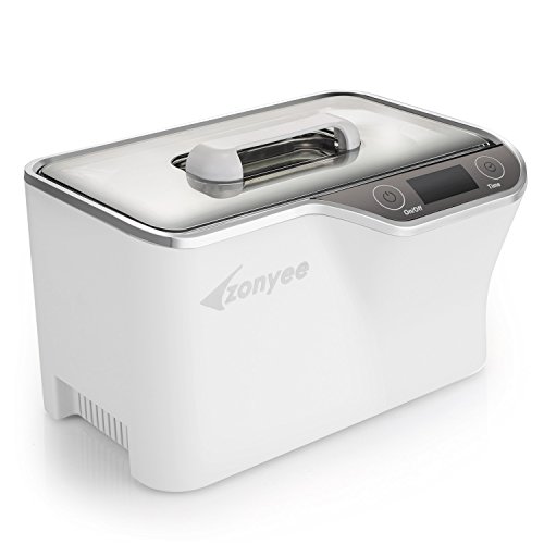 Preisvergleich Produktbild zonyee Digitales Persönliches Ultraschallreinigungsgerät, Ultraschall Ultraschallreiniger Ultraschallgerät für Reinigung von Schmuck Brille Uhren CDs DVD