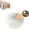 SPYTECTIFY Smoke Detector - 1080P HD Camera with Wi-Fi Mobile Connect, Live Streaming Audio & Video, Indoor Security Camera (iWFCAM APP)
